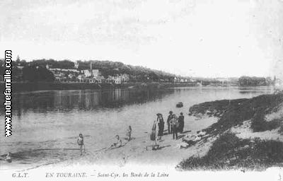 St cyr sur loire carte postale 1